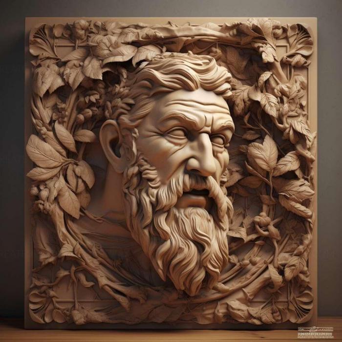 نموذج ثلاثي الأبعاد لآلة CNC 3D Art 